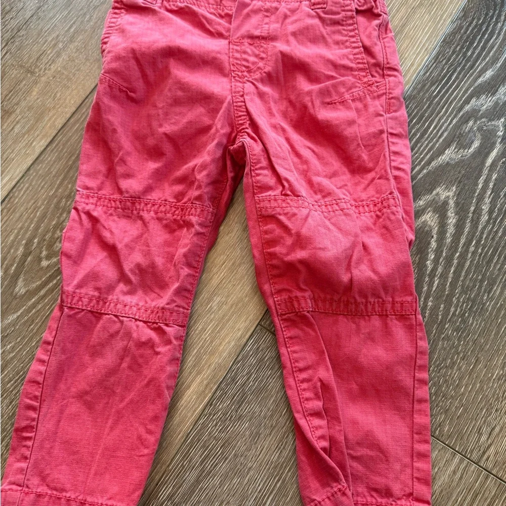 GAP Red Casual Bottoms with Reinforced Knees